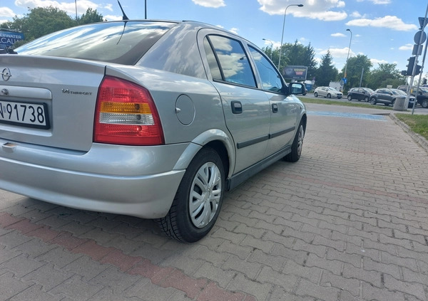 Opel Astra cena 7000 przebieg: 217873, rok produkcji 2008 z Warszawa małe 56